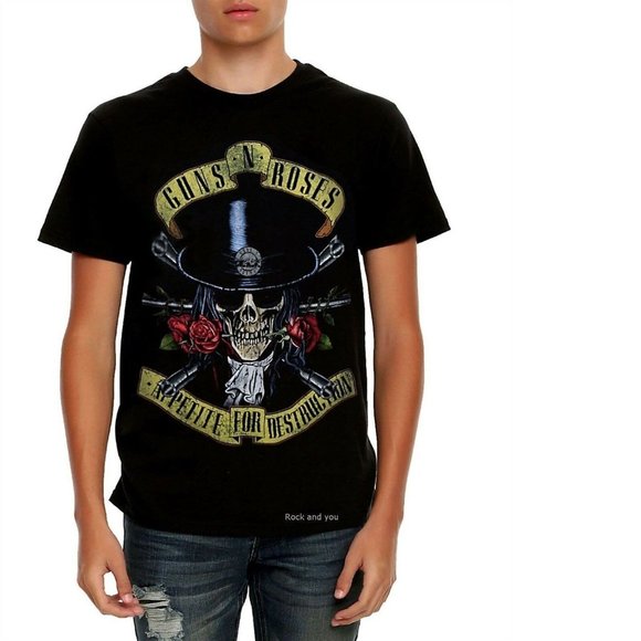 Guns N' Roses Appetite for Destruction metal rock Official T-Shirt M NWT - Picture 1 of 2